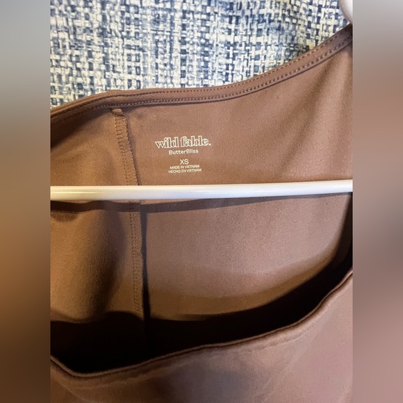 Wild Fable Brown Long Sleeve Dress - Picture 2 of 4